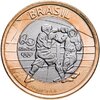 Бразилия 1 real (реал) 2016 "XXXI летние Олимпийские Игры, Рио-де-Жанейро 2016 boxing (бокс)", Аукцион: Monetnik за 217 RUB