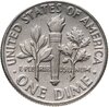 США 10 центов (дайм, one dime) 1964 "Silver Roosevelt Dime", Аукцион: Monetnik за 765 