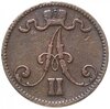 5 пенни (pennia) 1870, монета для Финляндии, Аукцион: Monetnik за 2 052 