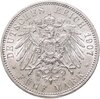 Германская Империя, Пруссия 5 марок (mark) 1907, Аукцион: Monetnik за 18 900 