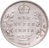 Британская Индия 1 рупия (rupee) 1903-1907 с портретом Короля Эдварда VII, случайный год, Аукцион: Monetnik за 3 400 
