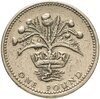 Великобритания 1 фунт 1989 "Репейник в короне", Аукцион: Monetnik за 575 