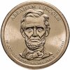 США 1 доллар 2010 P "16-й президент США - Авраам Линкольн", Аукцион: Monetnik за 689 