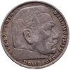 Германия 5 рейхсмарок (reichsmark) 1935  Гинденбург Третий рейх, Аукцион: Monetnik за 1 860 RUB