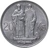 Словакия 20 крон 1941 "Кирилл и Мефодий", Аукцион: Monetnik за 2 550 