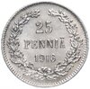 25 пенни (pennia) 1894-1917, случайный год, Аукцион: Monetnik за 549 
