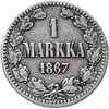 1 марка 1867 S, Аукцион: Monetnik за 6 996 RUB