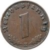 Германия (Третий Рейх) 1 рейхспфенниг (reichspfennig) 1937 Е, Аукцион: Monetnik за 293 RUB