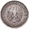 Германия 5 рейхсмарок (reichsmark) 1935  Гинденбург Третий рейх, Аукцион: Monetnik за 1 470 