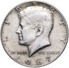 США 50 центов (1/2 доллара, half dollar) 1967  Kennedy Half Dollar (Кеннеди), Аукцион: Monetnik за 1 391 