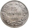 25 пенни (pennia) 1910 L Российская Финляндия, Аукцион: Monetnik за 1 042 RUB