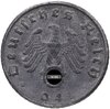 Германия, Третий рейх 5 рейхспфеннигов (reichspfennig) 1941, знак монетного двора: "D" - Мюнхен, Аукцион: Monetnik за 288 
