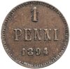 1 пенни 1894, монета для Финляндии, Аукцион: Monetnik за 748 