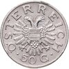 Австрия 50 грошей (groschen) 1935, Аукцион: Monetnik за 588 RUB