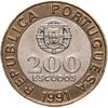 Португалия 200 эскудо (escudos) 1991, Аукцион: Monetnik за 390 RUB