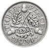 Великобритания 3 пенса (pence) 1934, Аукцион: Monetnik за 350 