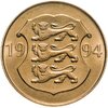 Эстония 5 крон (krooni) 1994 "75-летие Национального Банка", Аукцион: Monetnik за 311 RUB