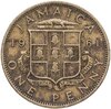 Ямайка 1 пенни (penny) 1961, Аукцион: Monetnik за 252 RUB