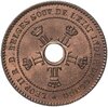 Конго 2 сантима (centimes) 1888, Аукцион: Monetnik за 5 950 RUB