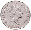 Новая Зеландия 20 центов (cents) 1988 Королева средних лет, Аукцион: Monetnik за 410 RUB
