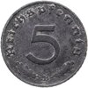 Германия, Третий рейх 5 рейхспфеннигов (reichspfennig) 1942, знак монетного двора: "B" - Вена, Аукцион: Monetnik за 263 RUB
