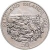 Фолклендские острова 50 пенсов (pence) 1990, Аукцион: Monetnik за 1 500 RUB