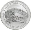 Австралия 1 доллар (dollar) 2014 P Australian Saltwater Crocodile (крокодил), Аукцион: Monetnik за 3 084 