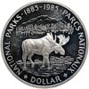 Канада 1 доллар (dollar) 1985  100 лет Национальным паркам, Аукцион: Monetnik за 2 450 RUB