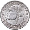 Германия, Третий рейх 5 рейхсмарок (reichsmark) 1933 "450 лет со дня рождения Мартина Лютера" монетный двор F, Аукцион: Monetnik за 29 800 RUB