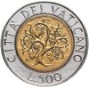 Ватикан 500 лир 1989, Аукцион: Monetnik за 830 RUB