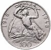 Чехословакия 100 крон 1948 "30-летие независимости", Аукцион: Monetnik за 1 298 