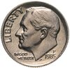 США 10 центов (one dime) 1985 P "Roosevelt Dime" (наборная), Аукцион: Monetnik за 145 RUB