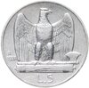 Италия 5 лир 1928, Аукцион: Monetnik за 1 450 RUB