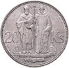 Словакия 20 крон 1941 "Кирилл и Мефодий", Аукцион: Monetnik за 2 400 RUB