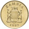 Замбия 1 квача (kwacha) 1992, Аукцион: Monetnik за 140 