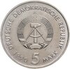 Германия (ГДР) 5 марок (mark) 1990 "500 лет почте", Аукцион: Monetnik за 855 