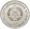 Германия (ГДР) 5 марок 1990   "500 лет почте", Аукцион: Monetnik за 873 