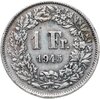 Швейцария 1 франк (franc) 1945, Аукцион: Monetnik за 682 RUB