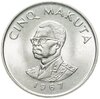 Конго 5 макут (makuta) 1967, Аукцион: Monetnik за 567 