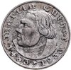 Германия 2 рейхсмарки (reichsmark) 1933 A "450 лет со дня рождения Мартина Лютера" Третий рейх, Аукцион: Monetnik за 3 950 