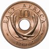 Британская Восточная Африка 10 центов (cents) 1964 H, Аукцион: Monetnik за 690 