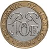 Монако 10 франков (francs) 1989, Аукцион: Monetnik за 490 RUB