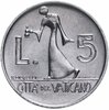 Ватикан 5 лир (lire) 1978, Аукцион: Monetnik за 390 
