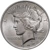 США 1 доллар (dollar) 1923 Peace Dollar (Мирный доллар), без обозначения монетного двора, Аукцион: Monetnik за 5 563 RUB