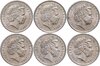 Австралия набор из 6 монет 5 центов (cents) 2000-2012, Аукцион: Monetnik за 425 