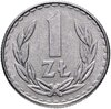 Польша 1 злотый (zloty) 1986-1988, случайный год, Аукцион: Monetnik за 65 