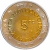 Швейцария 5 франков 2001 "Снеговик", Аукцион: Monetnik за 1 260 