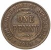 Австралия 1 пенни (penny) 1919, Аукцион: Monetnik за 381 RUB