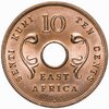 Британская Восточная Африка 10 центов (cents) 1964 H, Аукцион: Monetnik за 690 