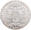 1 талер (thaler) 1780  талер Марии Терезии рестрайк (новодел), Аукцион: Monetnik за 3 862 